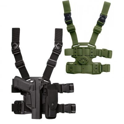 Equipement Militaire Plaque de cuisse 2 sangles - TOE201244 5 - SECURITE