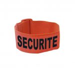 Brassard élastique fluo Sécurité