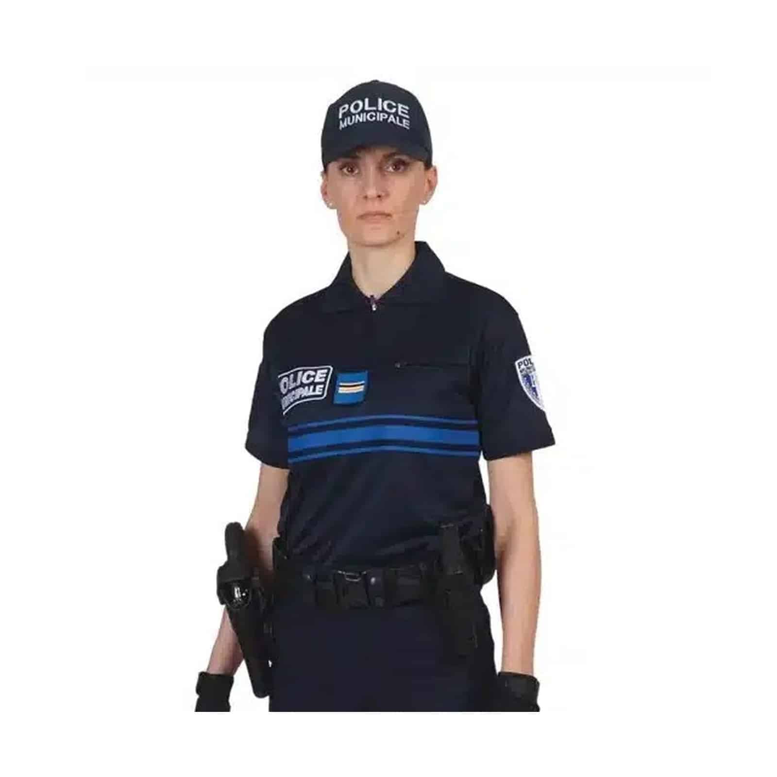 Polo Police Municipale Manches Courtes
