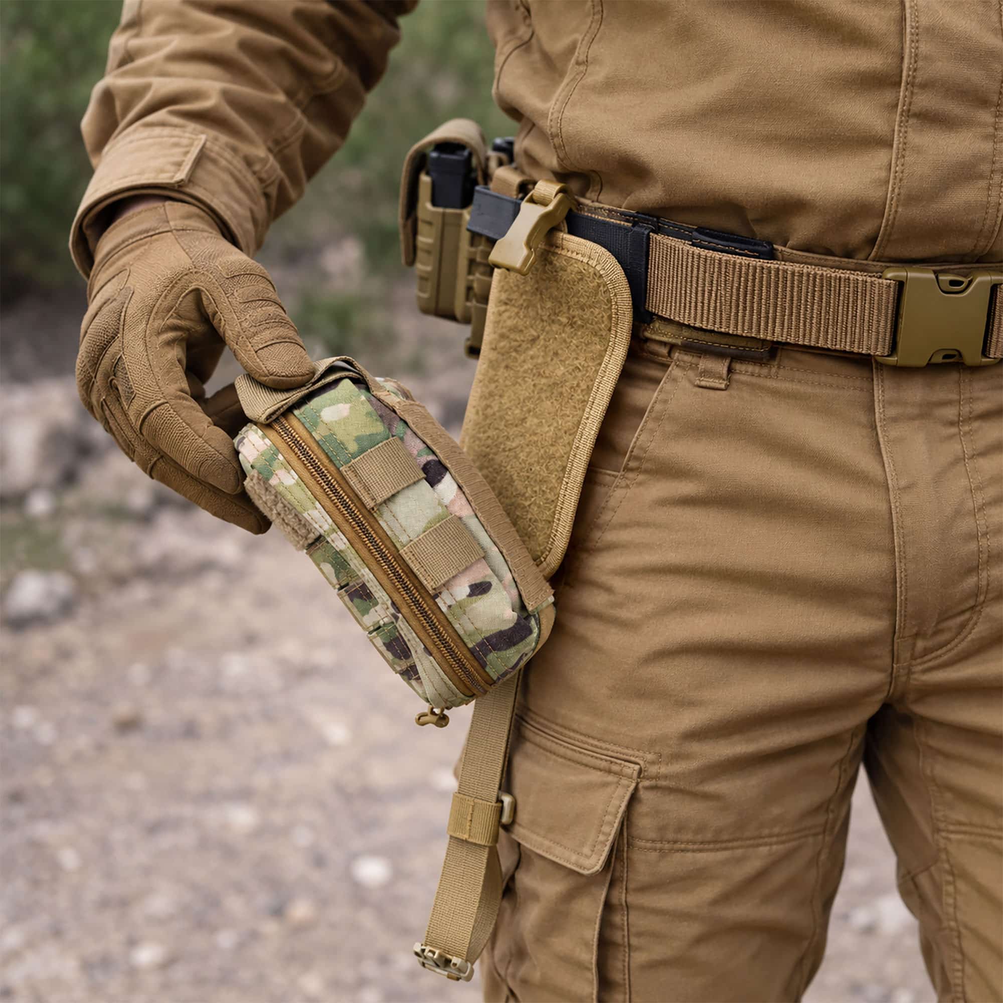 Pochette médicale multifonctions avec attache Molle – Image 2