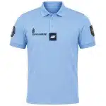 POLO GENDARMERIE BLEU COOLDRY ANTI HUMIDITE MAILLE PIQUEE